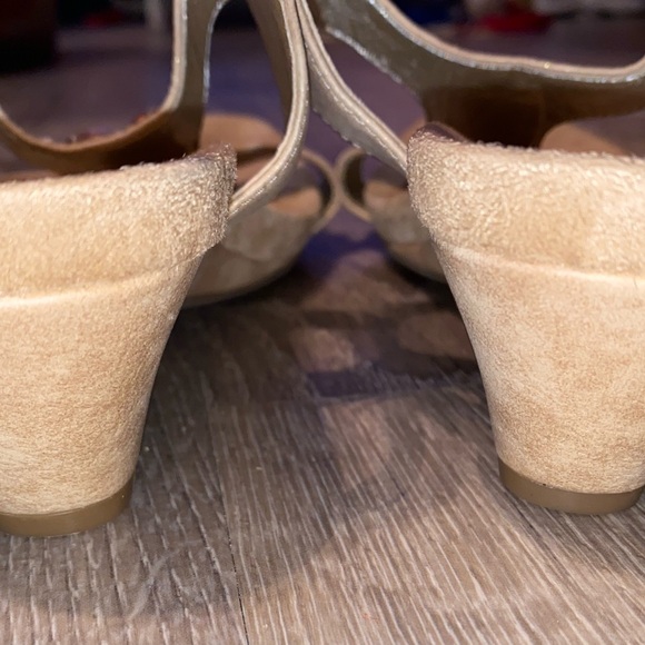 Anne Klein IFlex women's sz 8.5M bedazzled comfy shoes with small heel. - Picture 7 of 9